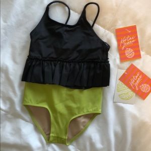 Kortni Jeane Brand New Girls 6/7 swim suit